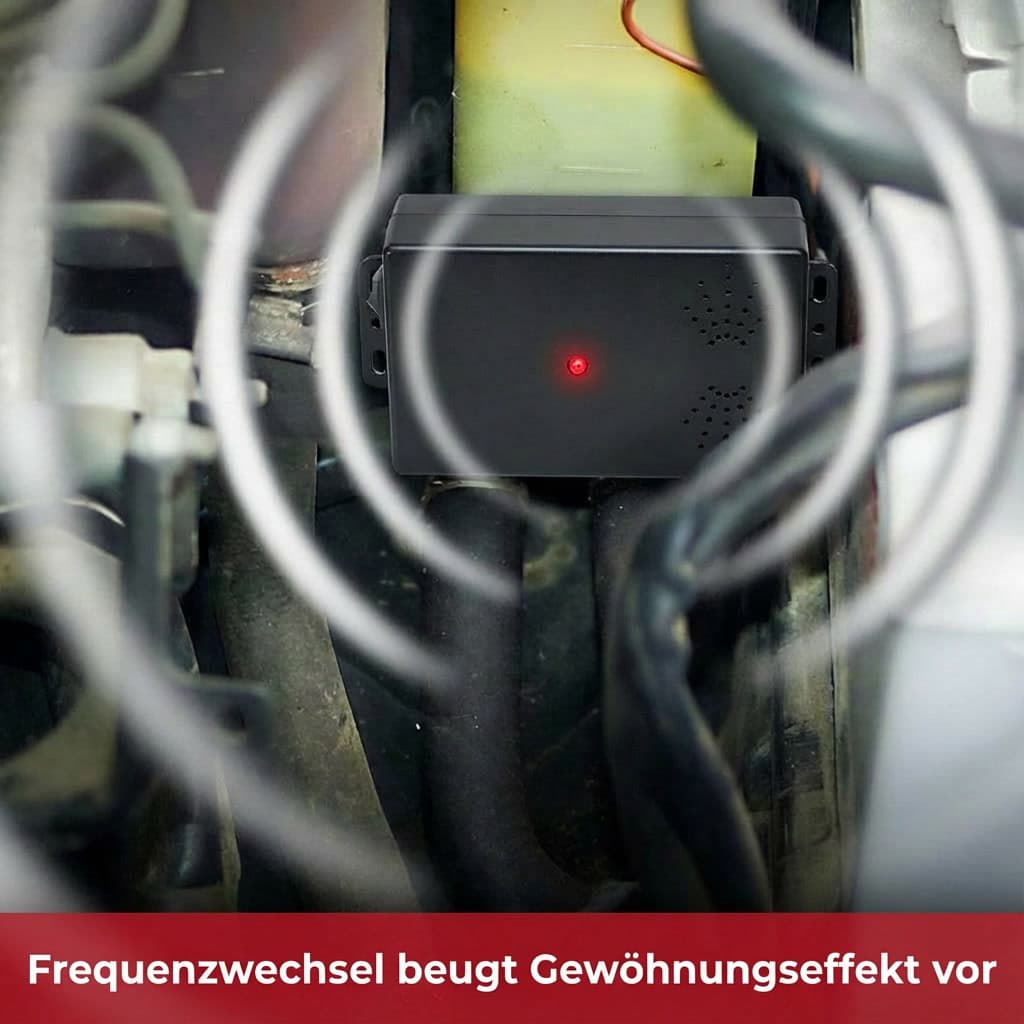 SHØK – Ultraschall-Vertreiber gegen Marder & Nagetiere