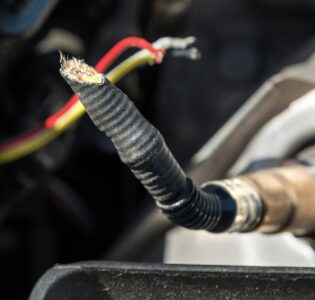 Auto: angeknabbertes Kabel